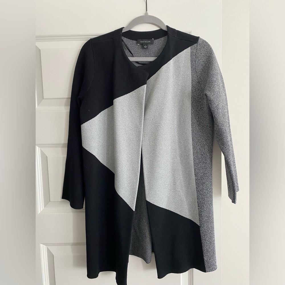 Ann Taylor color block coat